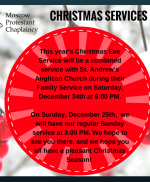 MPC Christmas services 2016